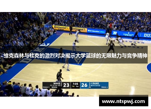 维克森林与杜克的激烈对决揭示大学篮球的无限魅力与竞争精神